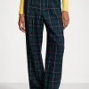 Polo Ralph Lauren FULL LENGTH PLEATED - Spodnie Materiałowe - Tartan -Polo Ralph Lauren f94b119c90be4785bc7cbd5a94917549
