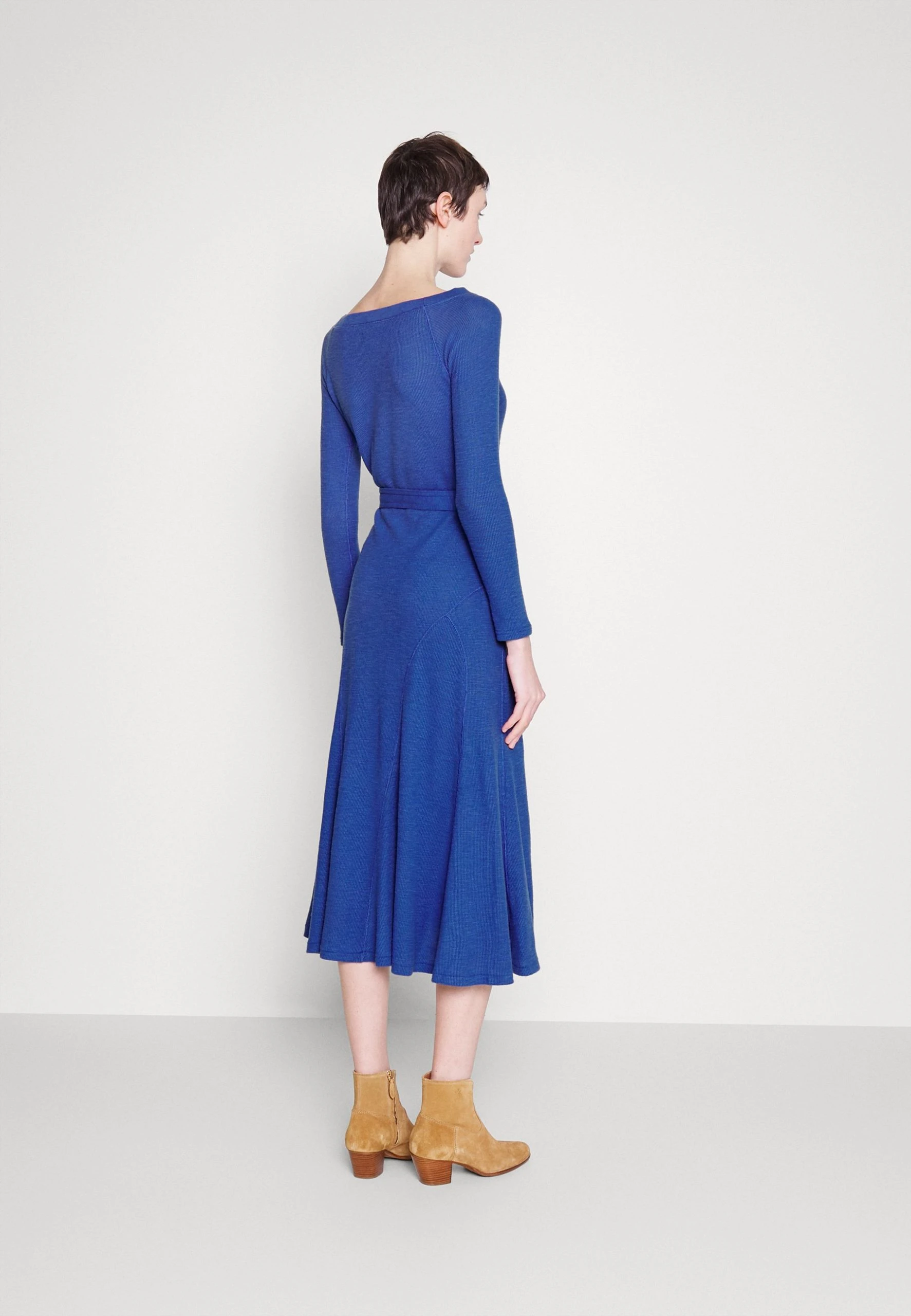 Polo Ralph Lauren LONG SLEEVE DAY DRESS - Sukienka Letnia - Royal Navy 5 Polo Ralph Lauren LONG SLEEVE DAY DRESS - Sukienka Letnia - Royal Navy - obrazek 3