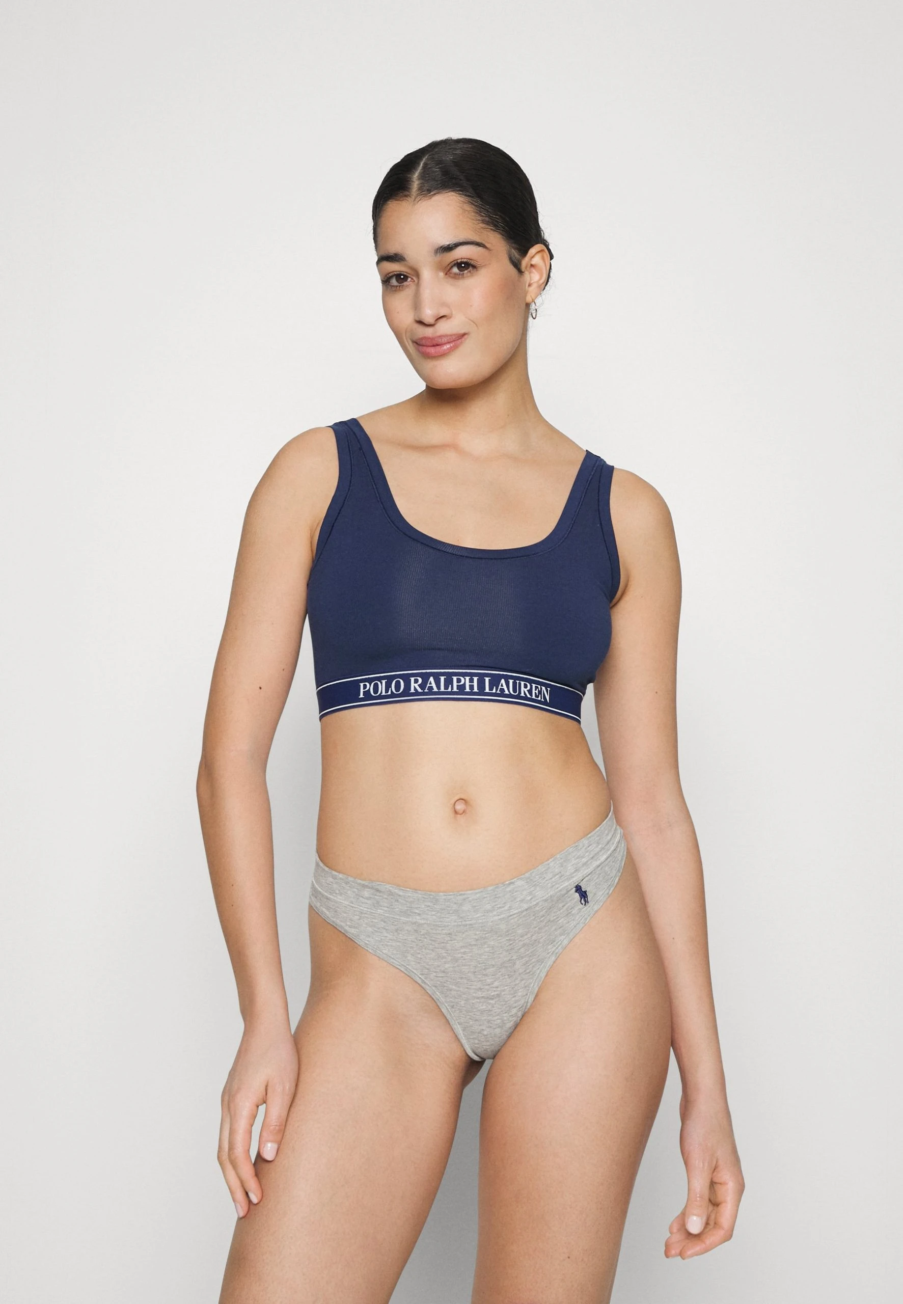 Polo Ralph Lauren BUILT UP - Biustonosz Bustier - Navy 4 Polo Ralph Lauren BUILT UP - Biustonosz Bustier - Navy - obrazek 2