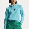 Polo Ralph Lauren LONG SLEEVE - Bluza Z Kapturem - French Turqoise -Polo Ralph Lauren fd96924a3d304d5896794d80eae339b7